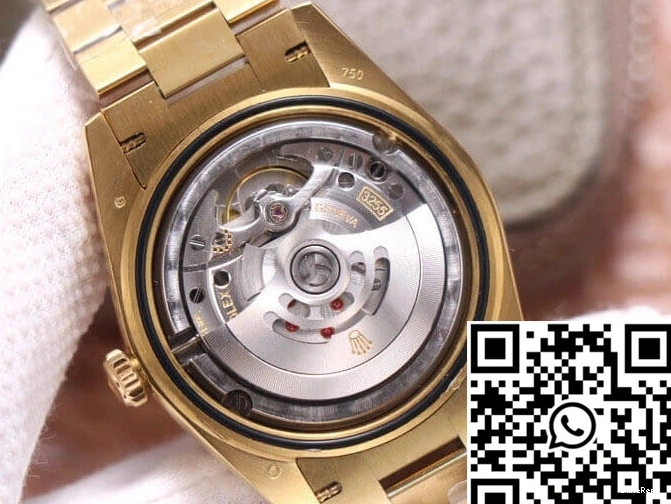 EW 18ct Date Day Factory Gold Rolex M228348RBR-0002 0205